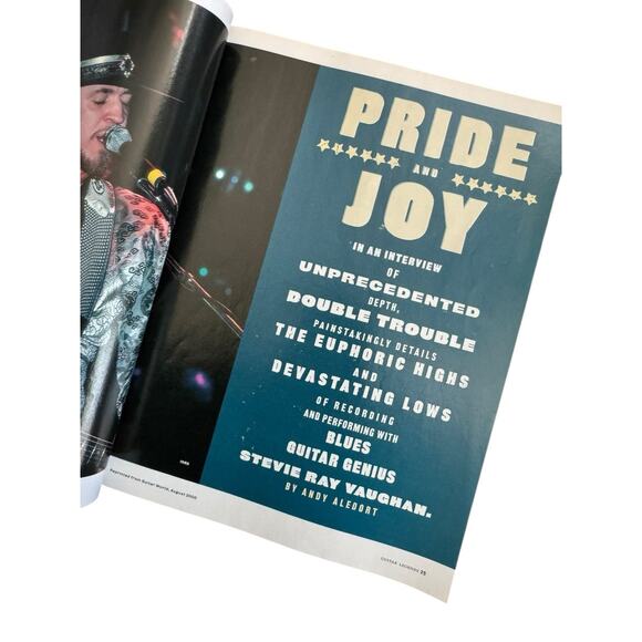 Guitar Magazines (5) Metallica Ozzy Stevie Ray Vaughn Red Hot Chili Peppers - Picture 9 of 12